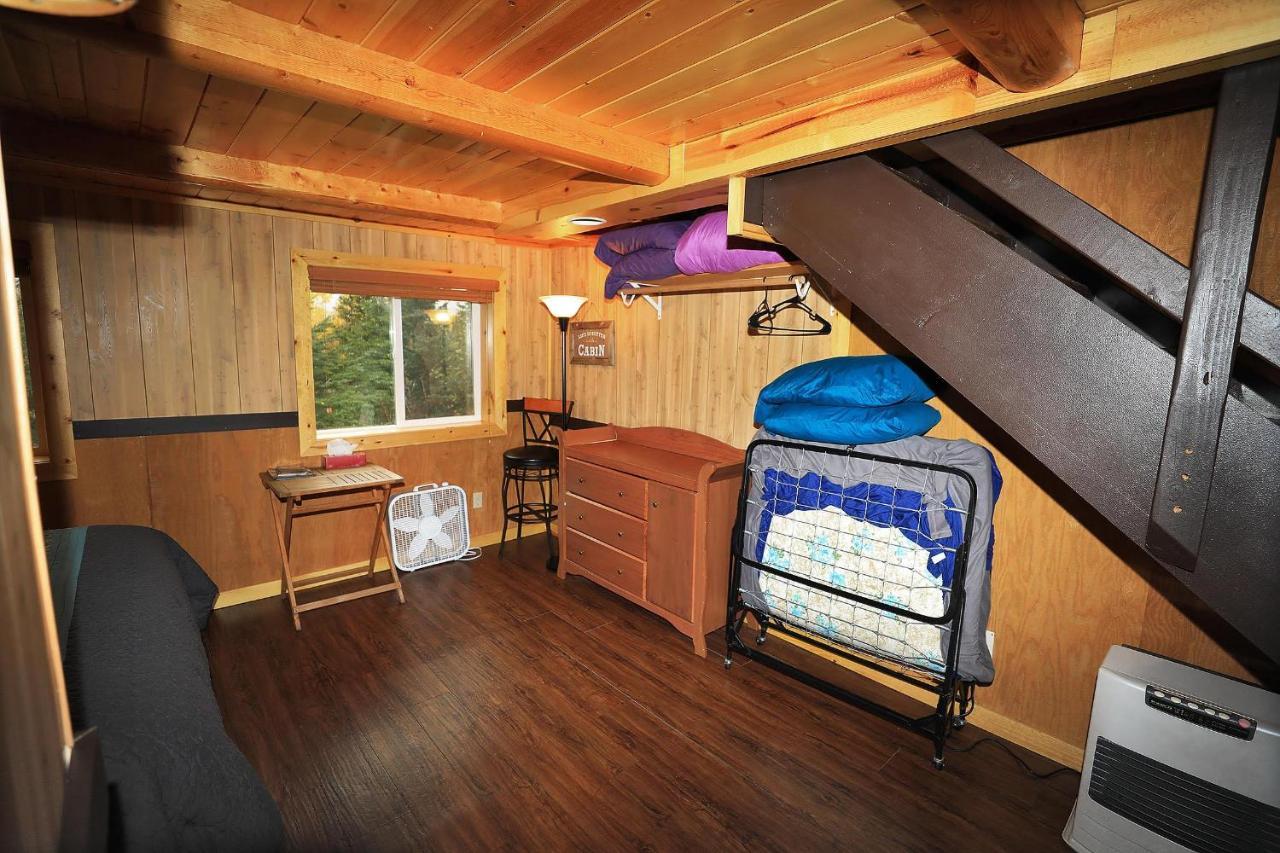 Denali Park View Family Log Cabin Экстерьер фото