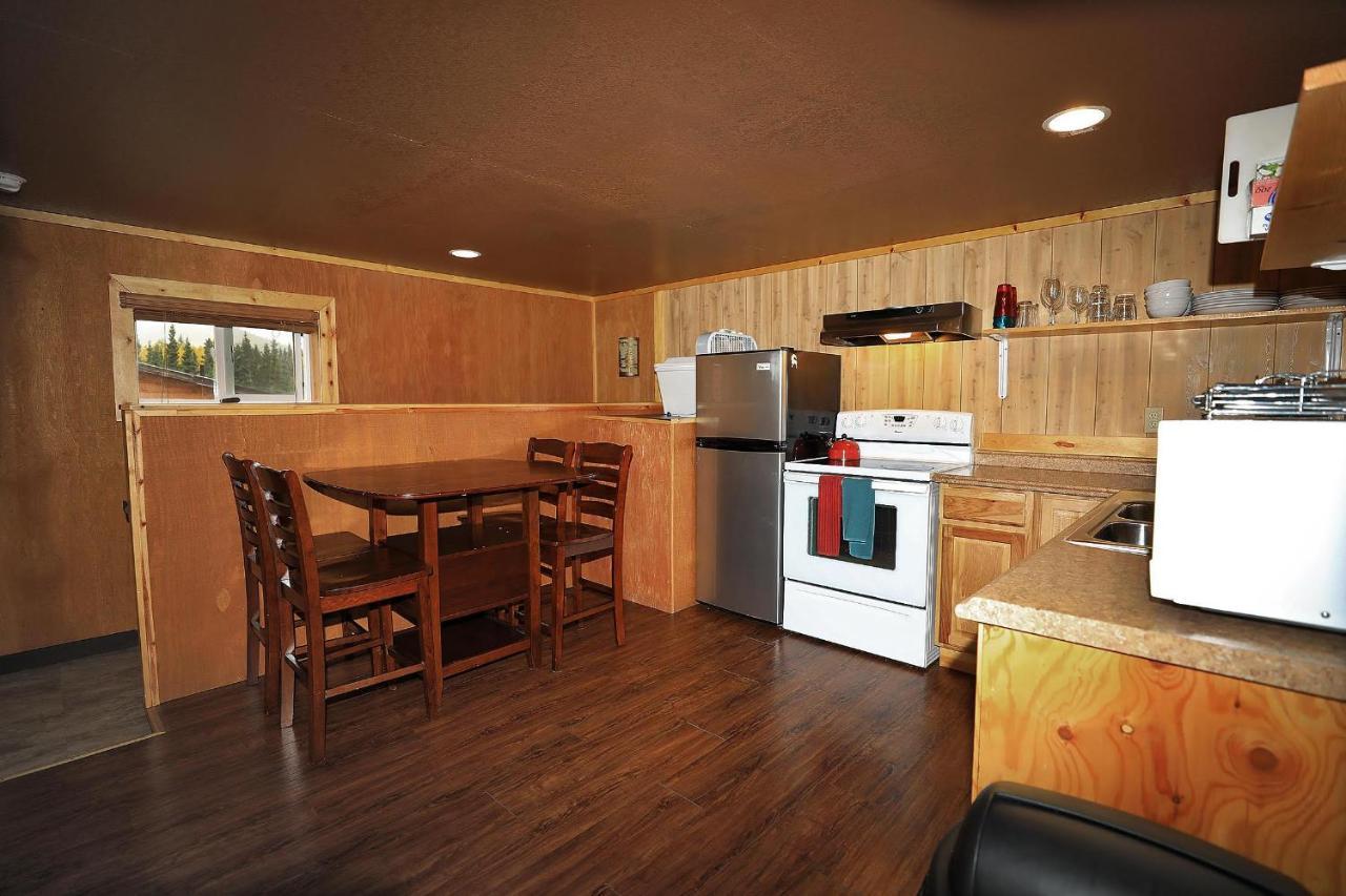 Denali Park View Family Log Cabin Экстерьер фото
