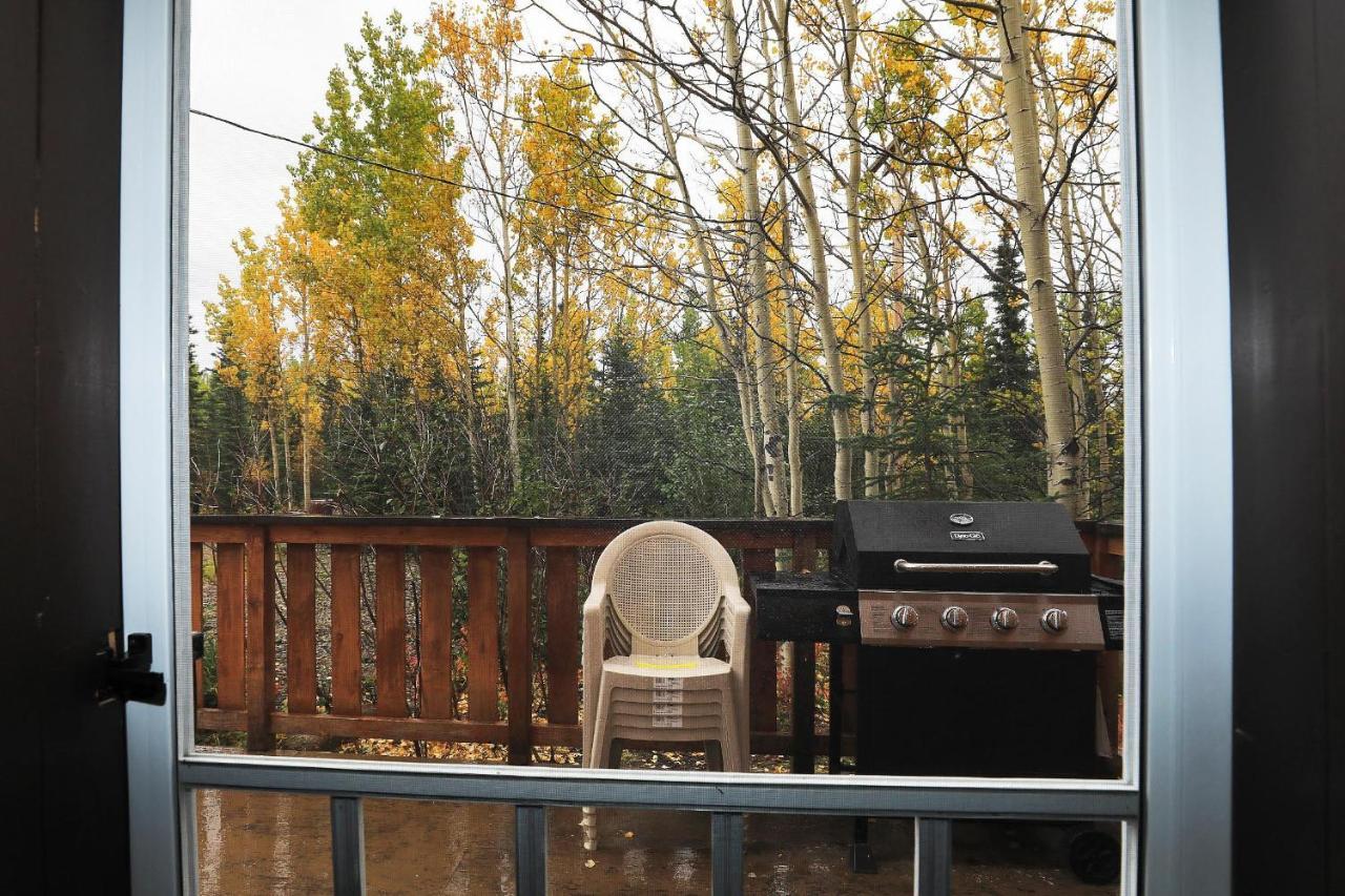Denali Park View Family Log Cabin Экстерьер фото